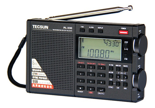 Tecsun Pl-330 Rádio Banda Completa Portátil Fm Estéreo Lw/mw