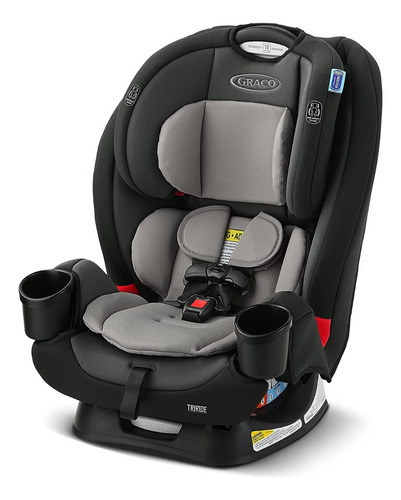 Cinto de segurança para cadeirinha de bebê Graco Triride 3 em 1, cor preto/cinza, redmon