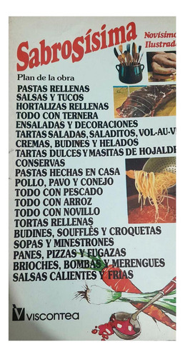 Revistas De Cocina Sabrosísima Colección 20 Tomos Viscontea (Usado)