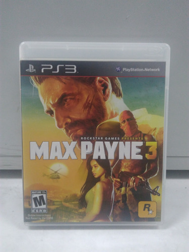 Max Payne 3 - Playstation 3 - Mídia Física