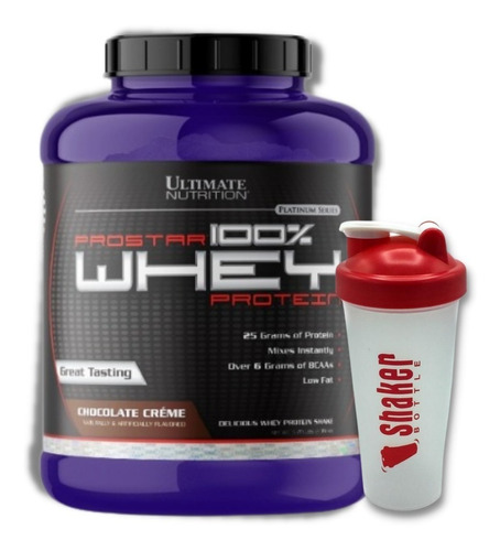 Proteína Whey Protein Prostar Ultimate 5lbs + Shaker