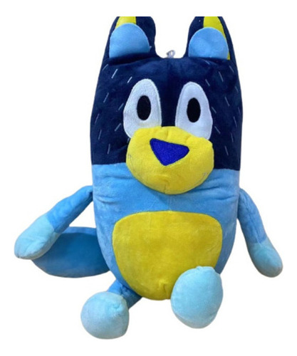 Muñeco De Peluche Bluey Familia Y Amigos Azul Color A