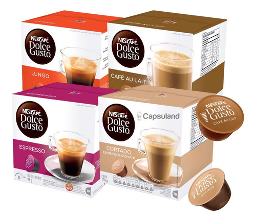 Sale! Caja 16 Capsulas Dolce Gusto! Compra 6 Y Envio Gratis!