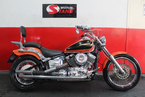 Imagem 1 de 11 de Yamaha Xvs 650 Drag Star 650 1998 Laranja