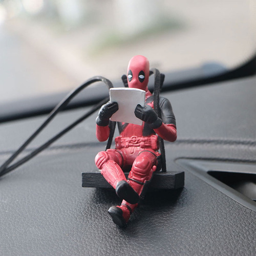 Pf Deadpool Accesorio Colgante For Espejo Retrovisor De