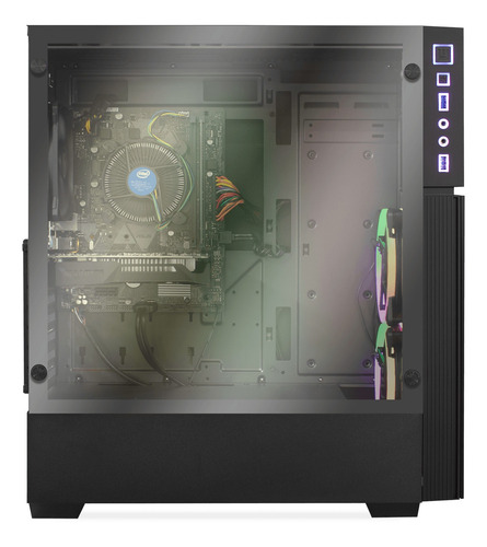 Imagen 6 de 6 de Xtreme Pc Gamer Geforce Gtx 1050 Ti I5 16gb Ssd Monitor 24