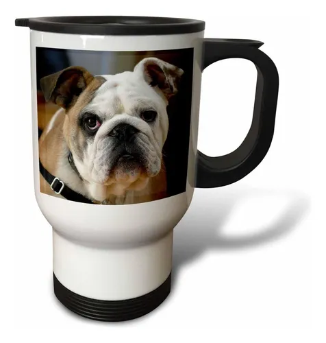 comprar 3drose Dog Bulldog American Bulldog Taza De Viaje De Acero