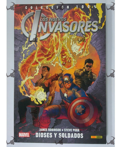 100% Marvel Los Nuevos Invasores Dioses Y Soldados Panini