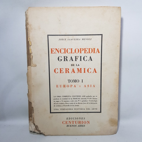 Antigua Enciclopedia Gráfica Cerámica Europa Asia Mag 59493