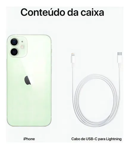 Apple iPhone 12 mini (256 GB) - Verde | MercadoLivre