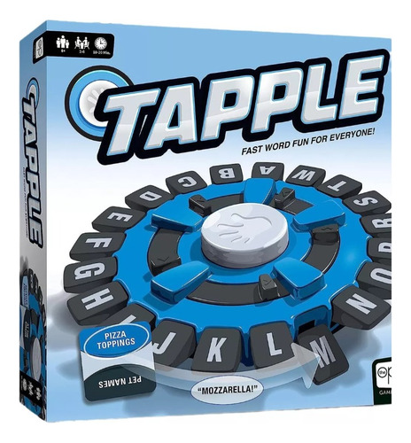 Juego De Palabras Tapple | Juego De Mesa Quick Family