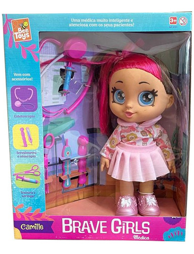 Muñeca Camila Doctora Brave Girls Fashion Con Acc Ttm 0769