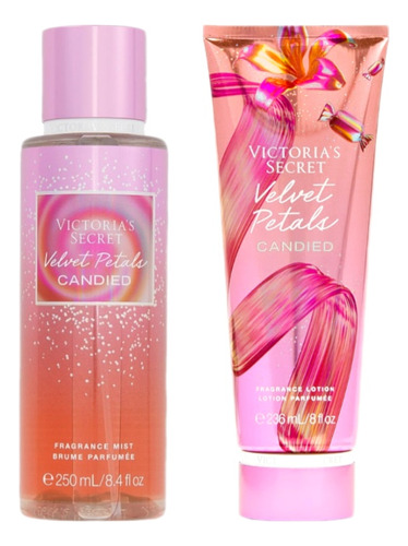 Velvet Petals Candied Victoria's Secret Set Crema / Splash