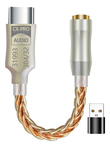 Adaptador Usb Tipo C A Jack De 3 5 Mm Usb Tipo C A Conector