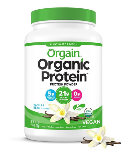 Proteína Orgánica Orgain Fibra + Prebiotico Organic Protein 
