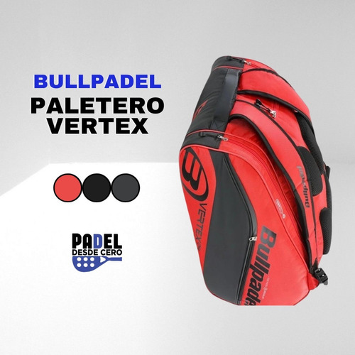 Paletero Bullpadel Bpp24001 Vertex 003 Rojo
