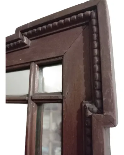 Consola De Madera Con Espejo (Usado)