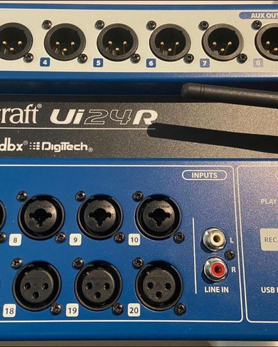 Sound Craft Ui24r 24-channel Wireless Digital Mixer/multi- T