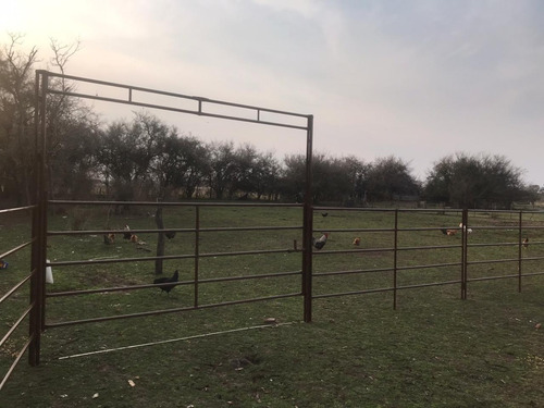 Portico Ganadero Bovino Mecano 3x2.5 Mts Galvanizado 1 1/2
