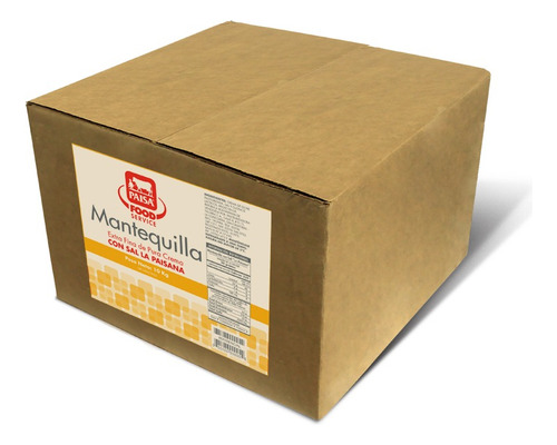 Mantequilla Industrial Sin/con Sal - Paisa (caja 10kg)