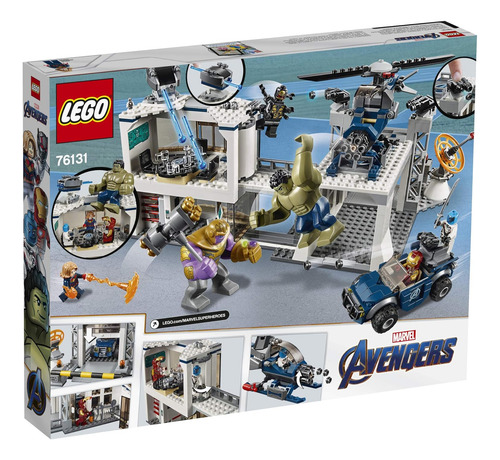 Lego Marvel Avengers Battle 76131 El Conjunto De Edificios I