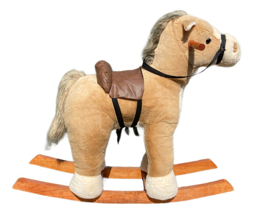 Mecedora De Peluche De Caballito Con Sonido