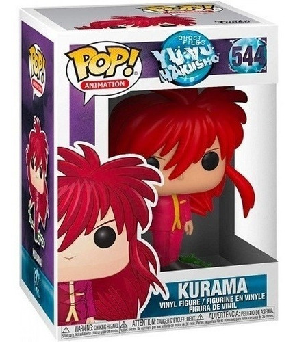 Funko Pop Nuevo Vinilo 10cm Ghost Files Yu Yu Hakusho-kurama