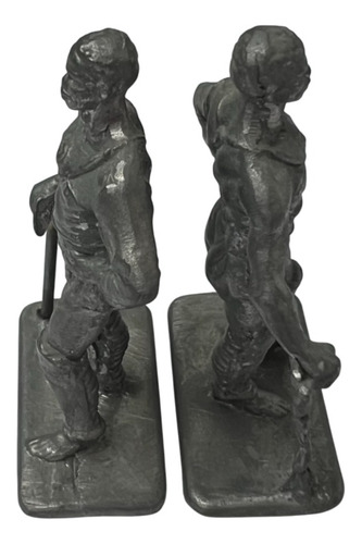 Soldado Plomo Muñeco Señor Baston Pelado Traje Romano X2 (Usado)