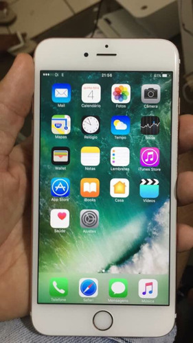 iPhone 6s Plus Rose 16gb Defeito