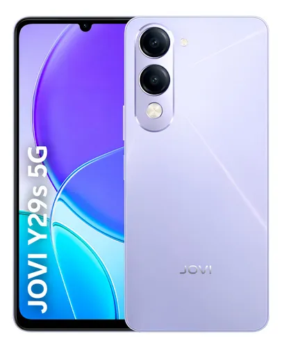 Smartphone JOVI Y29s 5g 256gb, 8+8gb Ram Turbo, Câmera 50mp, Dimensity 6300, Bateria 6000mah, Carregamento 44w - Violeta Cristal