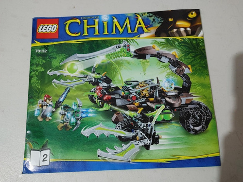 Lego Chima 70132 Scorm's Scorpion Stinger Solo Manual #2