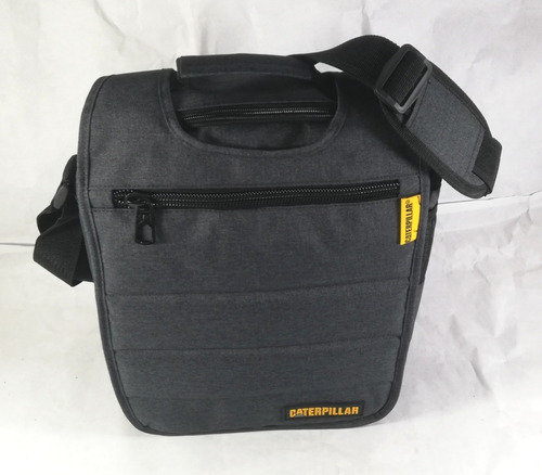 Imagen 4 de 8 de Morral Caterpillar Porta Tablet iPad Hasta 12¨ Color Gris