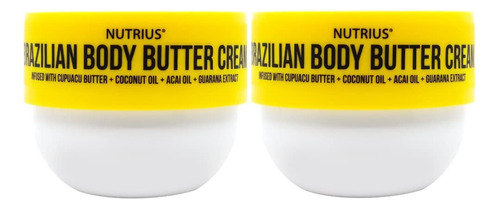 Nutrius Crema De Mantequilla Corporal Brasilena - Master Pac