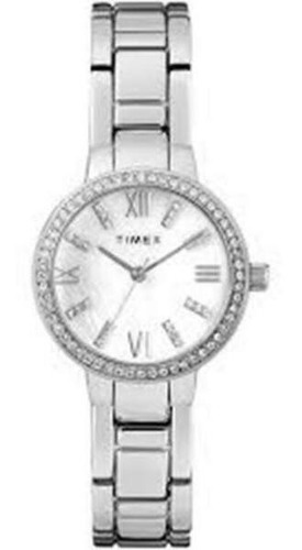 Reloj Mujer Tw2t58600 Analog -tone Swarovski Crystal Timex