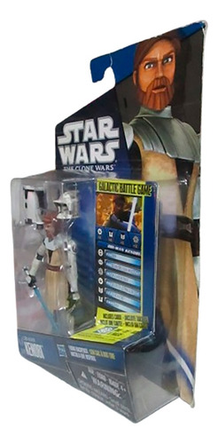 Figura Star Wars , The Clone Wars Cw02, Kenobi