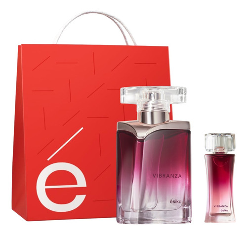 Ésika Vibranza De 45 ml + Vibranza Mini Y Bolsa De Regalo