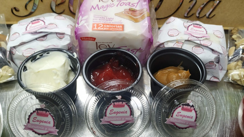 Imagen 7 de 9 de Desayuno Fitness 0% - Baby Shower C/globo -p/2- Bandeja Mdf.