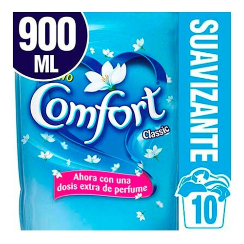 Suavizante Para Ropa Comfort Clasico X 900 Ml