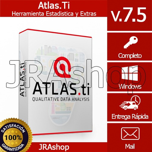 Atlas.ti 7.5.4  Herramienta Estadistica + Extras