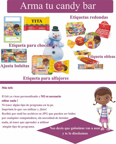 Doctora Juguete Kit De Cumpleaños Imprimibles Personalizados