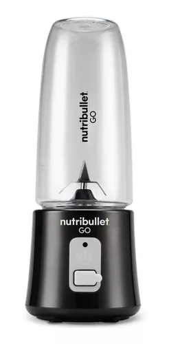 Licuadora portátil Nutribullet Go 13 fl oz con USB negra - Incluye 6  accesorios