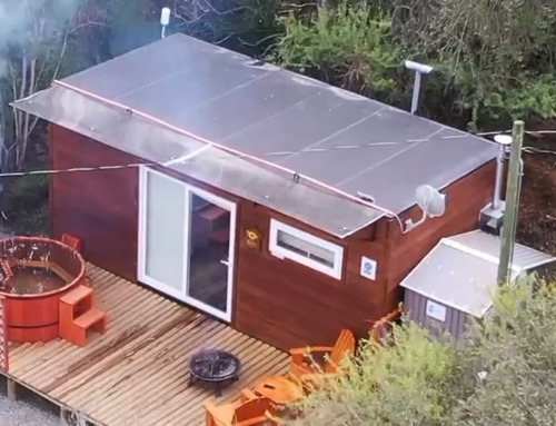 Cabaña Casa Módulo Transportable En Excelente Estado 18 M2