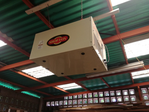 Filtro Purificador De Aire Shop Fox W1830 Para Carpinteria (Usado)