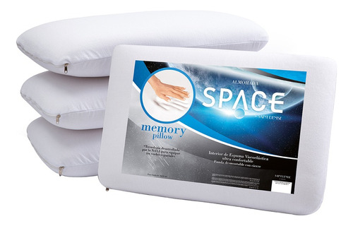 Almohada Saint Denise Inteligente Premium Soft Space X2