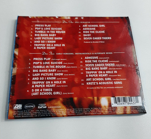 Cd - Duplo - Stone Temple Pilots - ( Tiny Music...) - Deluxe