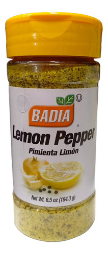 Condimento Badia Pimienta Sabor A Limón 184g 