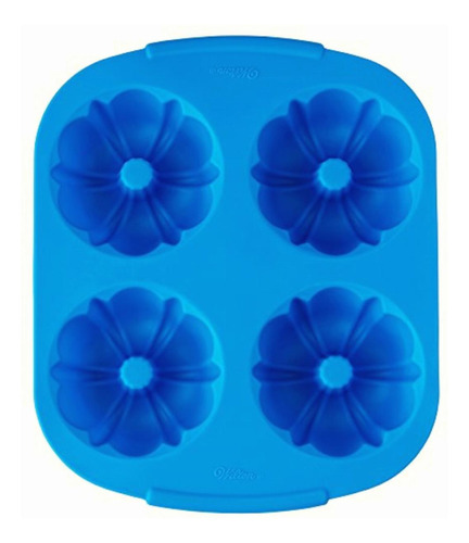 Wilton 2105-4827 Easy Flex Silicone 4-cavity Mini Fluted