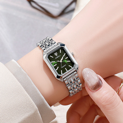 Reloj De Pulsera Para Mujer, Acero Inoxidable
