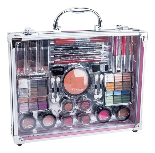 Kit Maleta de Maquiagem Fenzza Muse 28 Itens Completa