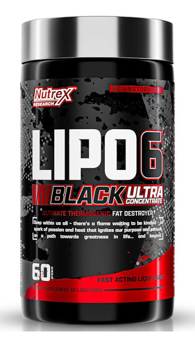 Lipo 6 Black Ultra Concentrate Ultima Version Original Usa